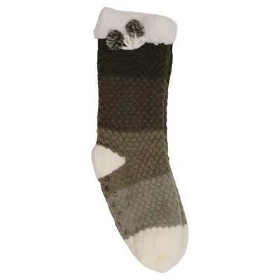 Chaussettes en laine (Vert, Blanc, Gris)