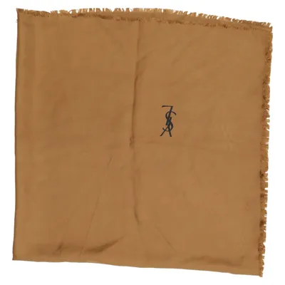 Sjal (Brun) fra Yves Saint Laurent