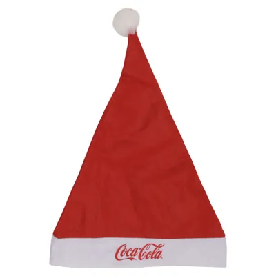 Weihnachtsmannmütze (Rot, Weiß) von Coca Cola