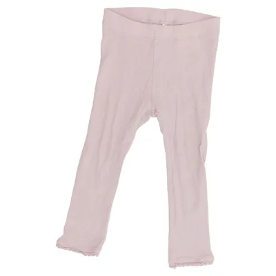Leggings (Pink) from Name It Elastane, Modal, Organic cotton