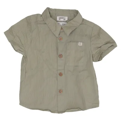 Short sleeve shirt (Green) from Cuddles and Smiles Cotton