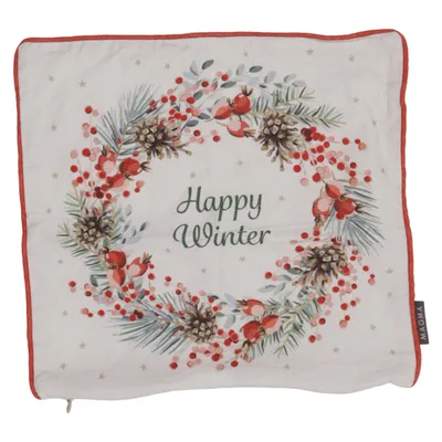 Housse de coussin (Happy Winter) de Magma Coton