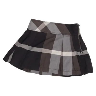 Jupe (Noir, Gris, Beige) de Burberry Coton