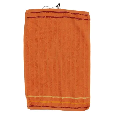 Handduk (Orange, Flerfärgad) från Boston Bomull