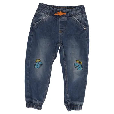 Jeans (Blue) from Koko Noko Cotton, Elastane, Polyester, Viscose