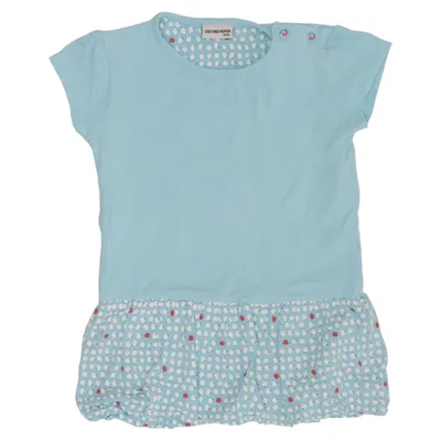 Dress (Blue, White, Red) from Salt and Pepper Cotton, Elastane