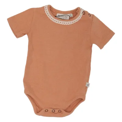 Romper (Beige) van Blossom Katoen, Elastaan