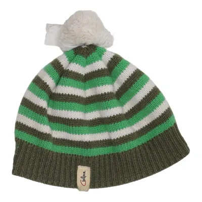 Bonnet à pompon (Vert, Blanc, Multicolore) de Chillaz Acrylique, Polyester, Laine