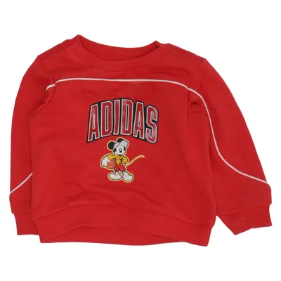 Sweatshirt (Red, Multicolored) from Adidas Cotton, Elastane, Recycled polyester, Viscose