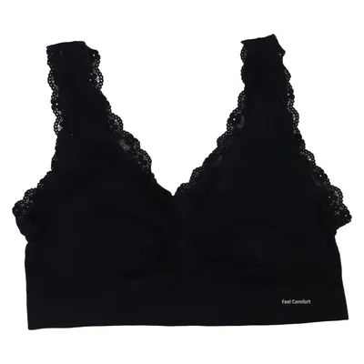 Brassière (Noir) de Bonprix Élasthane, Polyamide