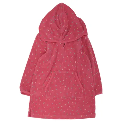 Hood dress (Pink, Multicolored) from Happy Kids by Tchibo Cotton, Polyester