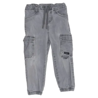 Cargohose (Grau) von Name It Baumwolle, Elasthan