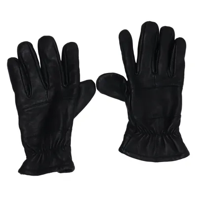 Leather gloves (Black) from 3m Thinsulate Leather, Polyester