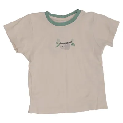 T-shirt (Beige, Groen) van Pusblu Organisch katoen