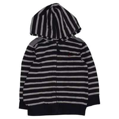 Capuchon sweater (Blauw, Wit) van Petit Bateau Katoen