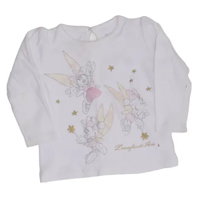 T-shirt à manches longues (Blanc) de Disneyland Paris Coton
