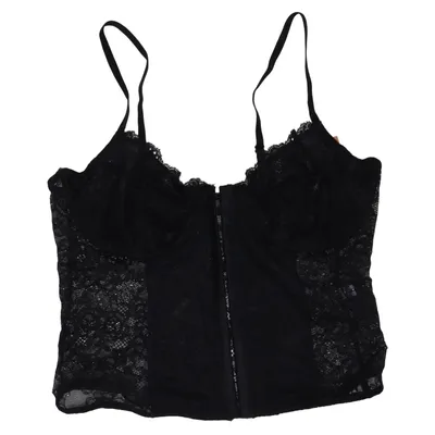 Bustier (Recycled Lace Corset) de NA-KD Élasthane, Polyamide
