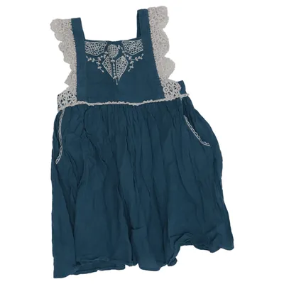 Robe salopette (Celia) de Louise Misha Coton, Lin