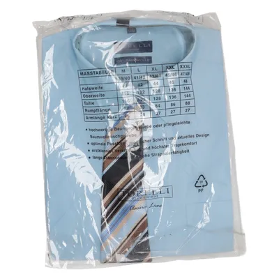 Short sleeve shirt (Blue) from Torelli Cotton