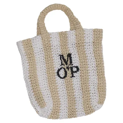 Strandtas (Beige, Wit) van Marc O'Polo