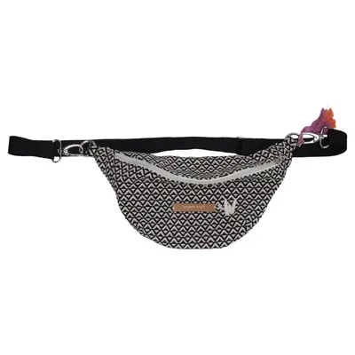 Gürteltasche (Schwarz, Weiß, Mehrfarbig) von Mara Mea Baumwolle, Polyester