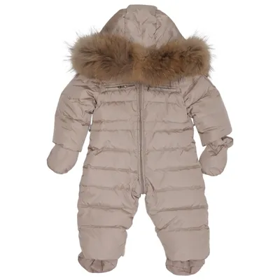 Overall (Beige) från Il Gufo Dun, Fjädrar, Polyamid