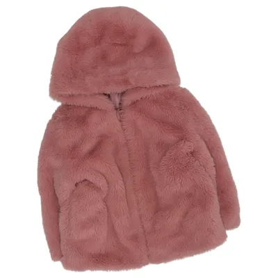 Winterjacke (Pink) von Koko Noko Kunstpelz, Polyester