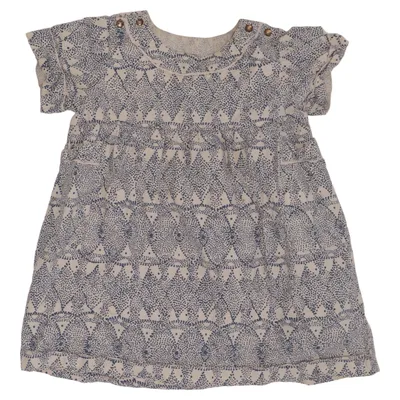Dress (Blue, White) from Noa Noa Miniature Organic cotton