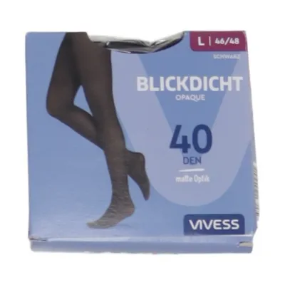 Collants en nylon (Blickdicht Opaque 40 Den) de Vivess Élasthane, Polyamide