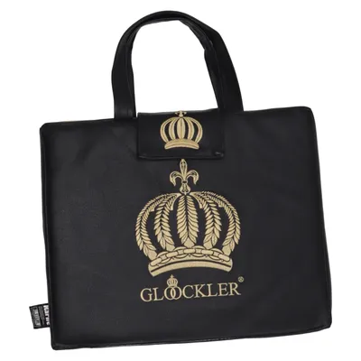 Stoffbeutel (Schwarz, Gold) von Gloockler Polyester