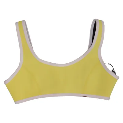 Haut de bikini (Jaune) de Hoaka Swimwear