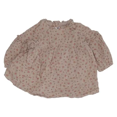 Robe (Beige, Multicolore) de Zara Coton