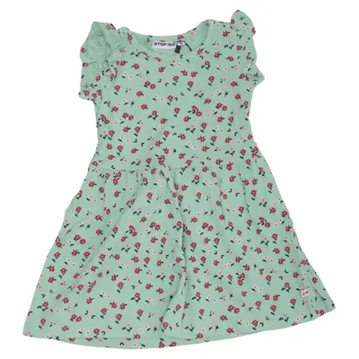 Robe (Vert, Multicolore) de Stop Go Coton