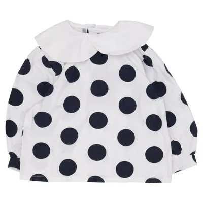Skjorta (Vit, Blå) från Baby Baby Bomull