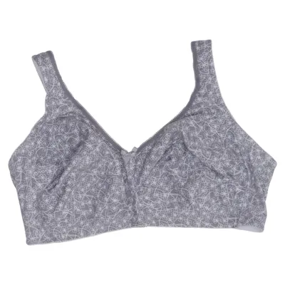 Bra (Gray, White) from Susa Cotton, Elastane, Polyamide