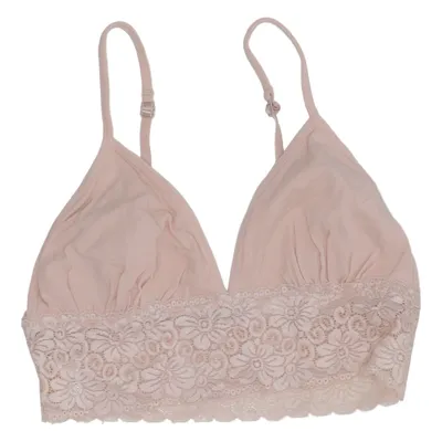 Bralette (Pink) von Softer Days Baumwolle, Elasthan