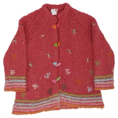 Cardigan (Rose, Multicolore) de Catimini Acrylique, Mohair, Polyester