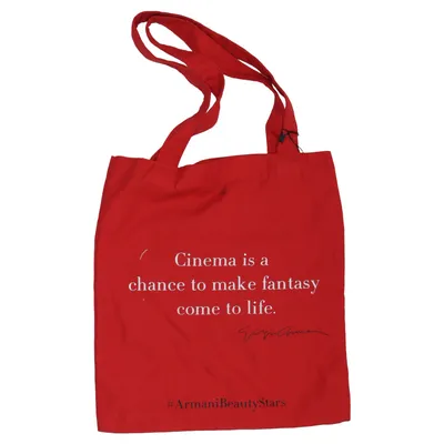 Canvas bag (Red, Black, White) from Giorgio Armani Beauty