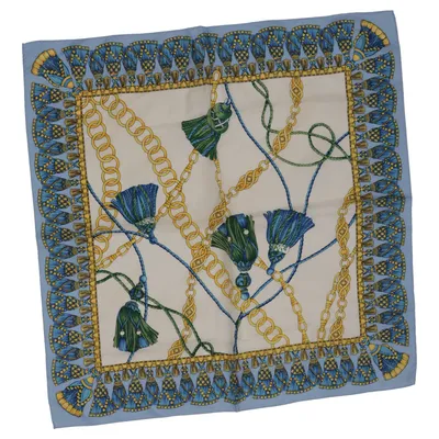Echarpe à costume (Bleu, Blanc, Jaune)