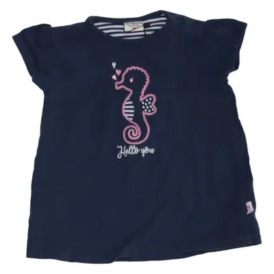 T-shirt (Blauw) van Salt and Pepper Elastaan, Organisch katoen
