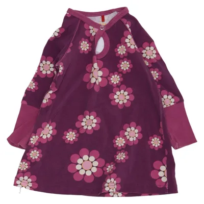 Jurk (Lila, Roze, Wit) van Alba Baby Katoen, Elastaan