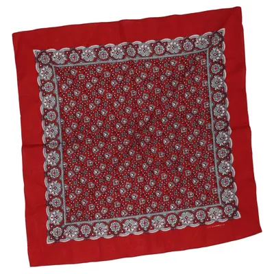 Bandana (Red, White, Black) Cotton