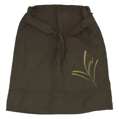 Skirt (Brown, Green) from Absorba Cotton, Polyamide