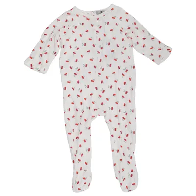 Barboteuse (Blanc, Rouge, Vert) de Bout'chou