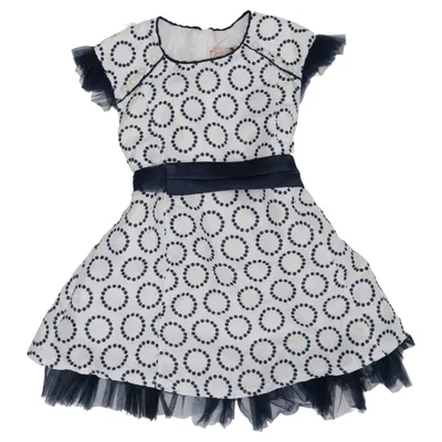 Dress (White, Blue) from Mini Mini