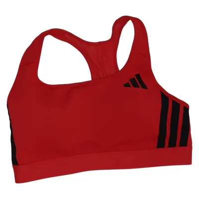 Brassière (Rouge, Noir) de Adidas Élasthane, Polyester recyclé