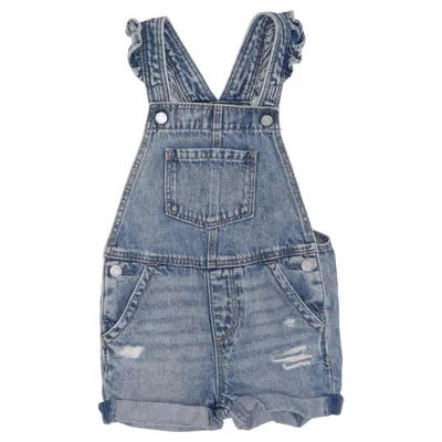 Dungaree shorts (Blue) from BabyGap Cotton