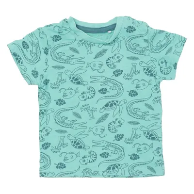 T-shirt (Groen) van Topomini Organisch katoen