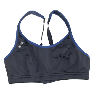 Sport-bh (Zwart, Blauw) van Shock Absorber Elastaan, Polyamide, Polyester