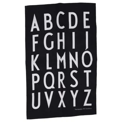 Viskestykke (Typography) fra Design Letters